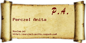 Perczel Anita névjegykártya